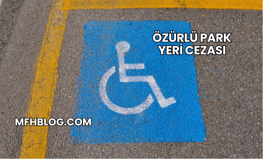 Özürlü Park Yeri Cezası