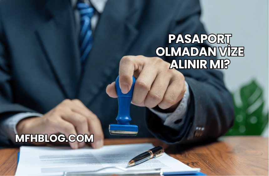 Pasaport Olmadan Vize Alınır mı?