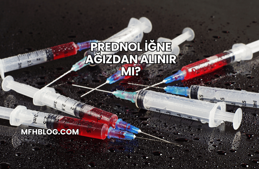 Prednol İğne Ağızdan Alınır mı?