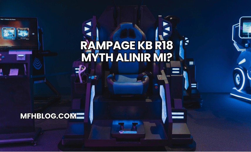 Rampage KB R18 Myth Alınır mı?