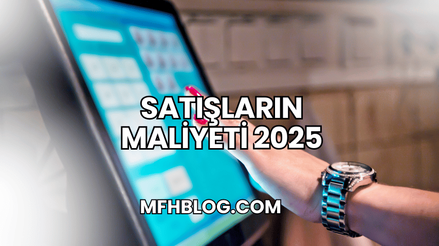 Satışların Maliyeti 2025