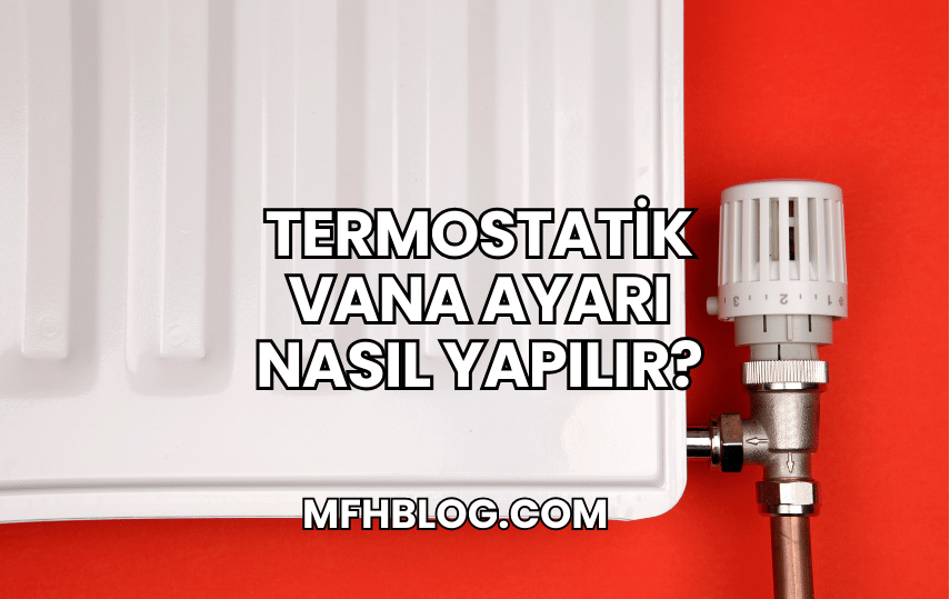 Termostatik Vana Ayarı Nasıl Yapılır?