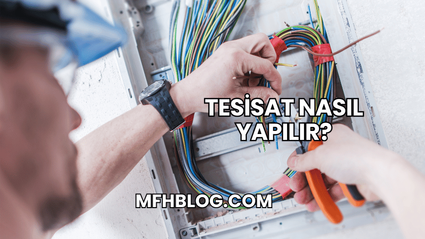 Tesisat Nasıl Yapılır?