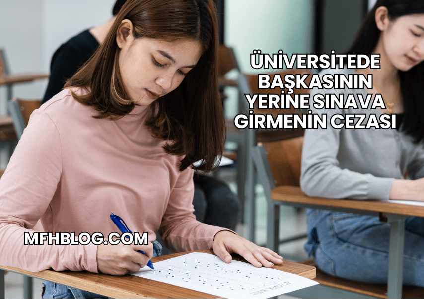 Üniversitede Başkasının Yerine Sınava Girmenin Cezası