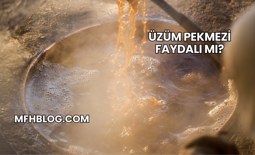 Üzüm Pekmezi Faydalı mı?