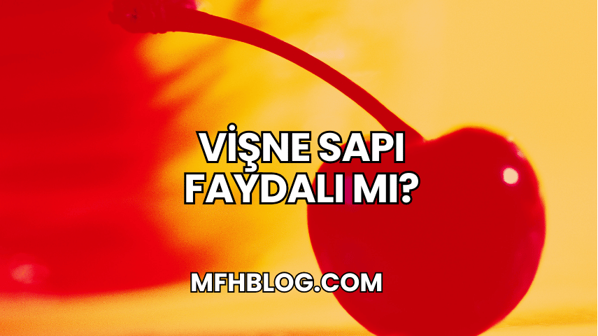 Vişne Sapı Faydalı mı?