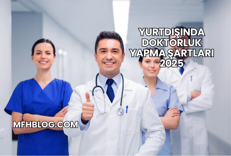 Yurtdışında Doktorluk Yapma Şartları 2025