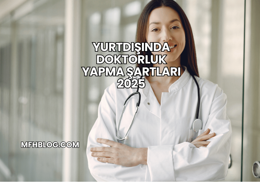 Yurtdışında Doktorluk Yapma Şartları 2025